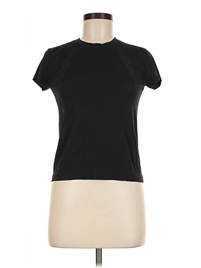 Pre-owned Lululemon Athletica Active T-shirt In Black