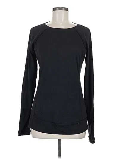 Pre-owned Lululemon Athletica Active T-shirt In Black