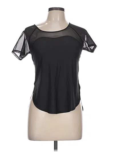 Pre-owned Lululemon Athletica Active T-shirt In Black