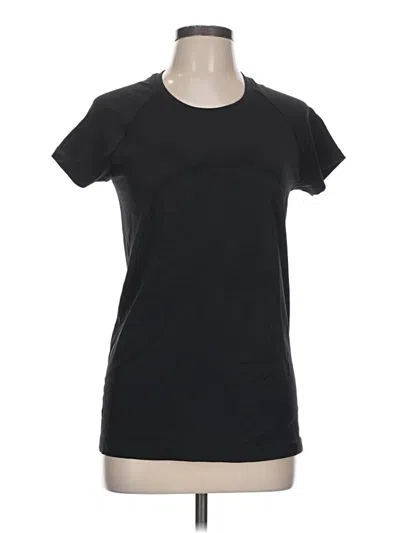 Pre-owned Lululemon Athletica Active T-shirt In Black