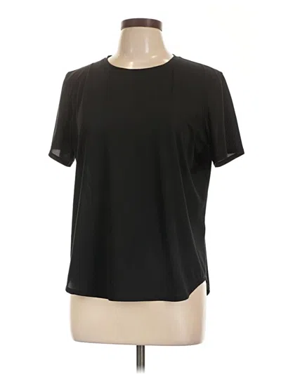 Pre-owned Lululemon Athletica Active T-shirt In Black