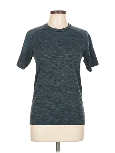 Pre-owned Lululemon Athletica Active T-shirt In Blue