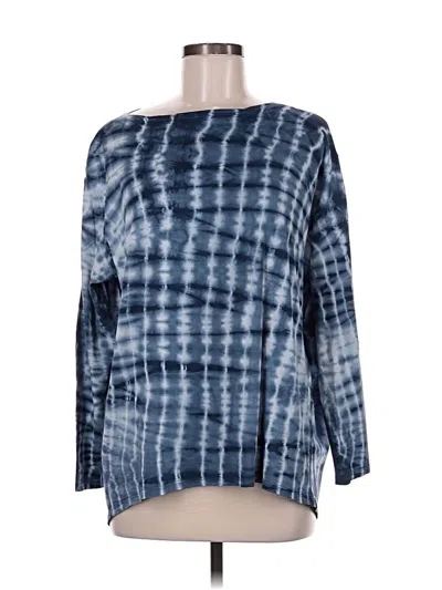 Pre-owned Lululemon Athletica Active T-shirt In Blue