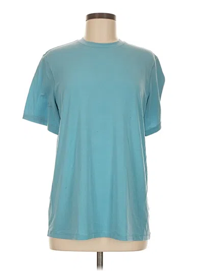 Pre-owned Lululemon Athletica Active T-shirt In Blue