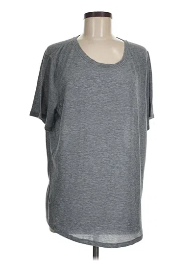 Pre-owned Lululemon Athletica Active T-shirt In Blue