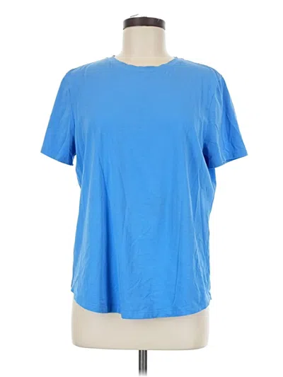 Pre-owned Lululemon Athletica Active T-shirt In Blue