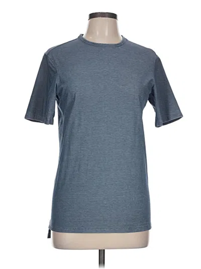 Pre-owned Lululemon Athletica Active T-shirt In Blue