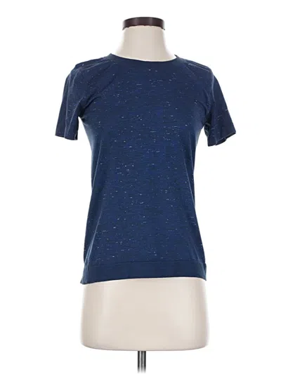 Pre-owned Lululemon Athletica Active T-shirt In Blue