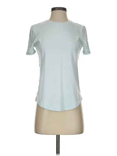 Pre-owned Lululemon Athletica Active T-shirt In Blue