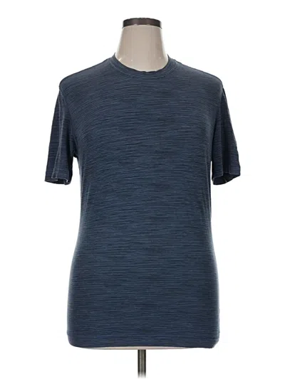 Pre-owned Lululemon Athletica Active T-shirt In Blue