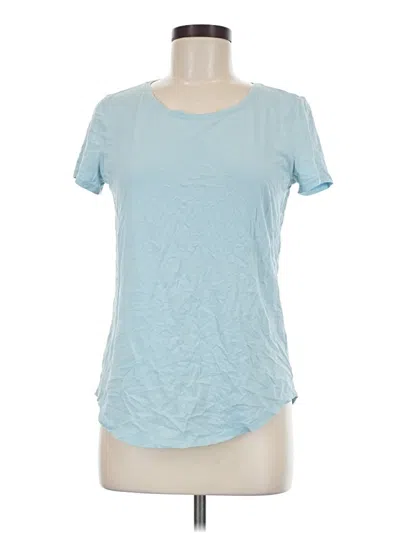 Pre-owned Lululemon Athletica Active T-shirt In Blue