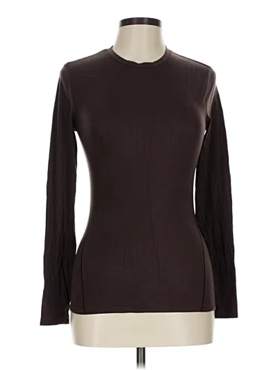 Pre-owned Lululemon Athletica Active T-shirt In Brown
