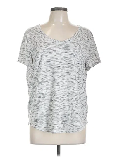 Pre-owned Lululemon Athletica Active T-shirt In Gray