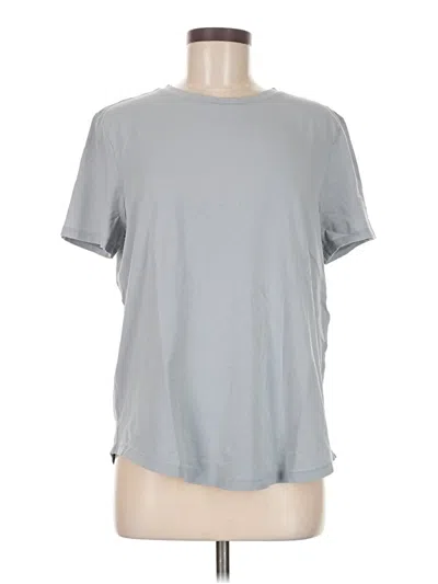 Pre-owned Lululemon Athletica Active T-shirt In Gray