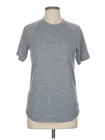 Pre-owned Lululemon Athletica Active T-shirt In Gray