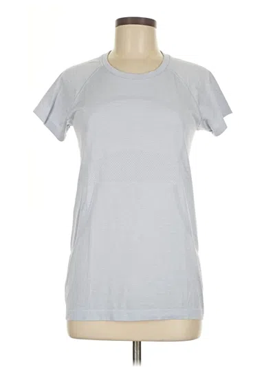 Pre-owned Lululemon Athletica Active T-shirt In Gray