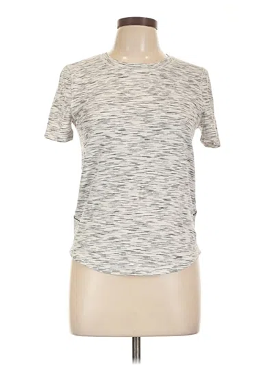 Pre-owned Lululemon Athletica Active T-shirt In Gray
