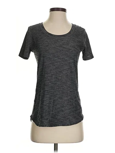 Pre-owned Lululemon Athletica Active T-shirt In Gray