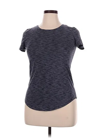 Pre-owned Lululemon Athletica Active T-shirt In Gray