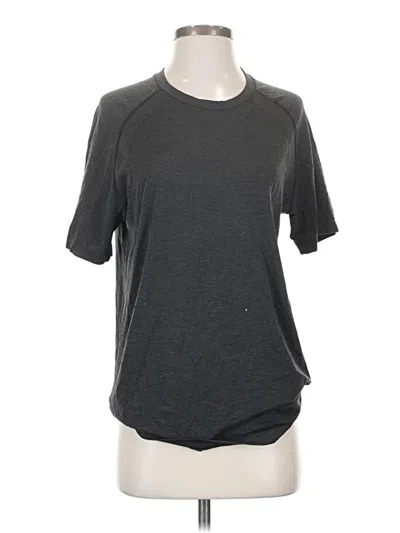 Pre-owned Lululemon Athletica Active T-shirt In Gray