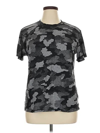 Pre-owned Lululemon Athletica Active T-shirt In Gray