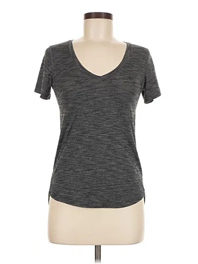 Pre-owned Lululemon Athletica Active T-shirt In Gray
