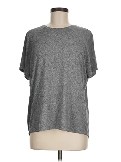 Pre-owned Lululemon Athletica Active T-shirt In Gray