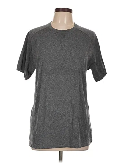 Pre-owned Lululemon Athletica Active T-shirt In Gray