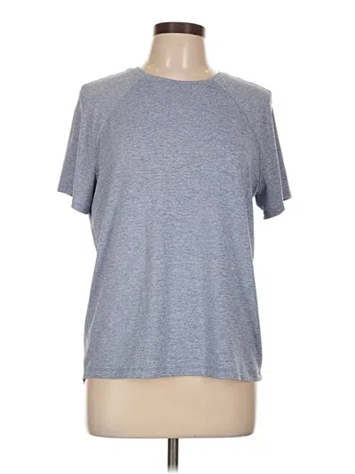 Pre-owned Lululemon Athletica Active T-shirt In Gray