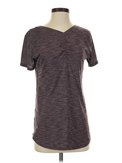 Pre-owned Lululemon Athletica Active T-shirt In Gray