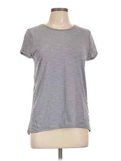 Pre-owned Lululemon Athletica Active T-shirt In Gray