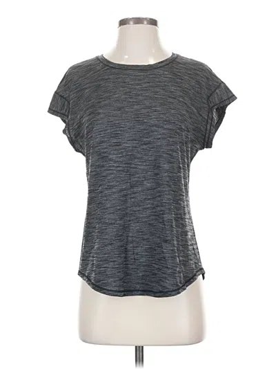 Pre-owned Lululemon Athletica Active T-shirt In Gray