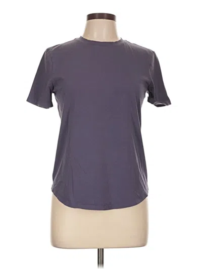 Pre-owned Lululemon Athletica Active T-shirt In Gray