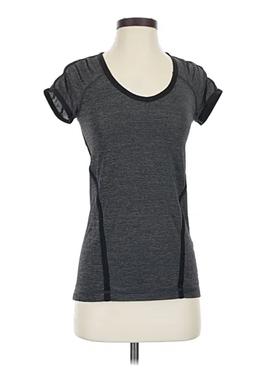 Pre-owned Lululemon Athletica Active T-shirt In Gray