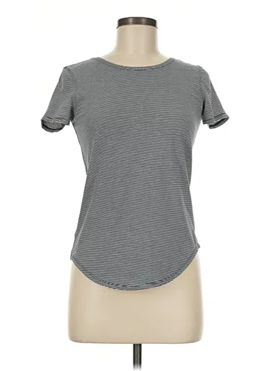 Pre-owned Lululemon Athletica Active T-shirt In Gray