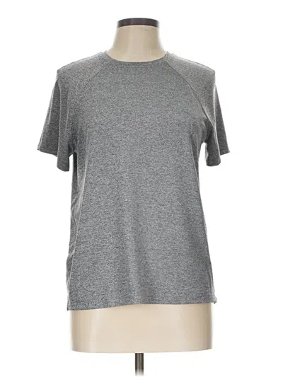 Pre-owned Lululemon Athletica Active T-shirt In Gray