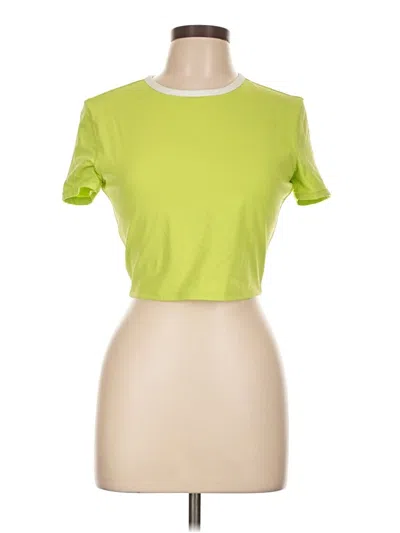 Pre-owned Lululemon Athletica Active T-shirt In Green