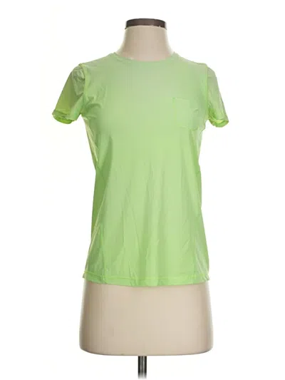 Pre-owned Lululemon Athletica Active T-shirt In Green