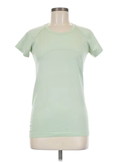 Pre-owned Lululemon Athletica Active T-shirt In Green
