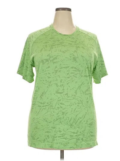 Pre-owned Lululemon Athletica Active T-shirt In Green