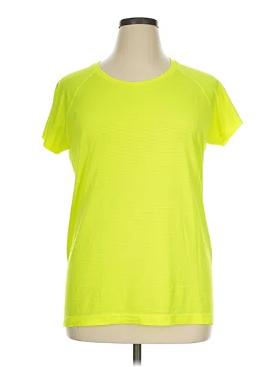 Pre-owned Lululemon Athletica Active T-shirt In Green