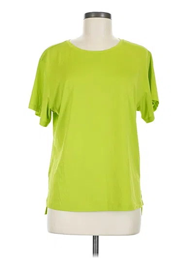 Pre-owned Lululemon Athletica Active T-shirt In Green