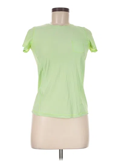 Pre-owned Lululemon Athletica Active T-shirt In Green