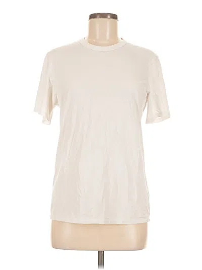 Pre-owned Lululemon Athletica Active T-shirt In Ivory
