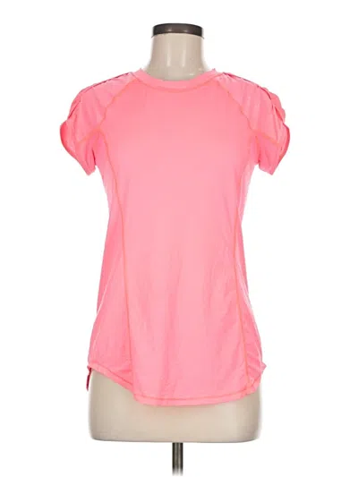 Pre-owned Lululemon Athletica Active T-shirt In Orange