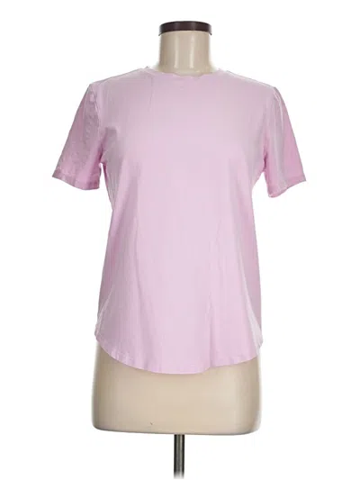 Pre-owned Lululemon Athletica Active T-shirt In Pink