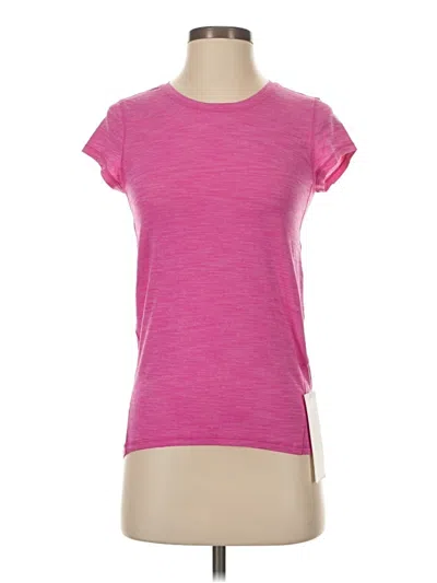 Pre-owned Lululemon Athletica Active T-shirt In Pink