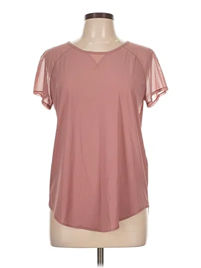 Pre-owned Lululemon Athletica Active T-shirt In Pink