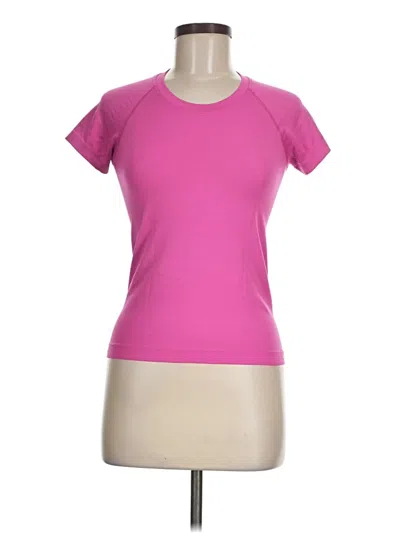 Pre-owned Lululemon Athletica Active T-shirt In Pink