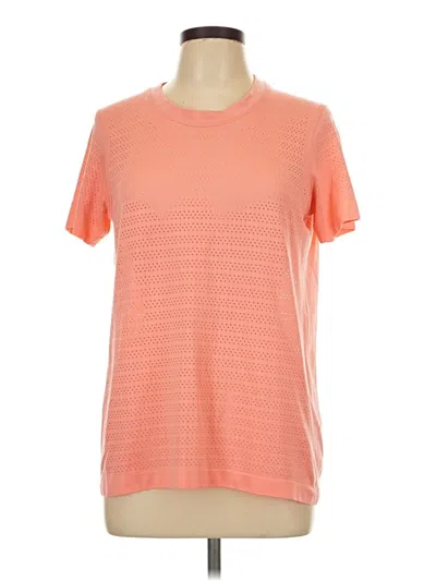 Pre-owned Lululemon Athletica Active T-shirt In Pink